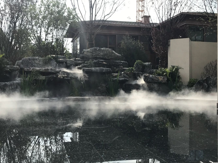 龙湖雁塔天宸—景观雾喷系统
