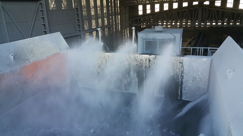 白河县矿业公司喷雾降尘系统
